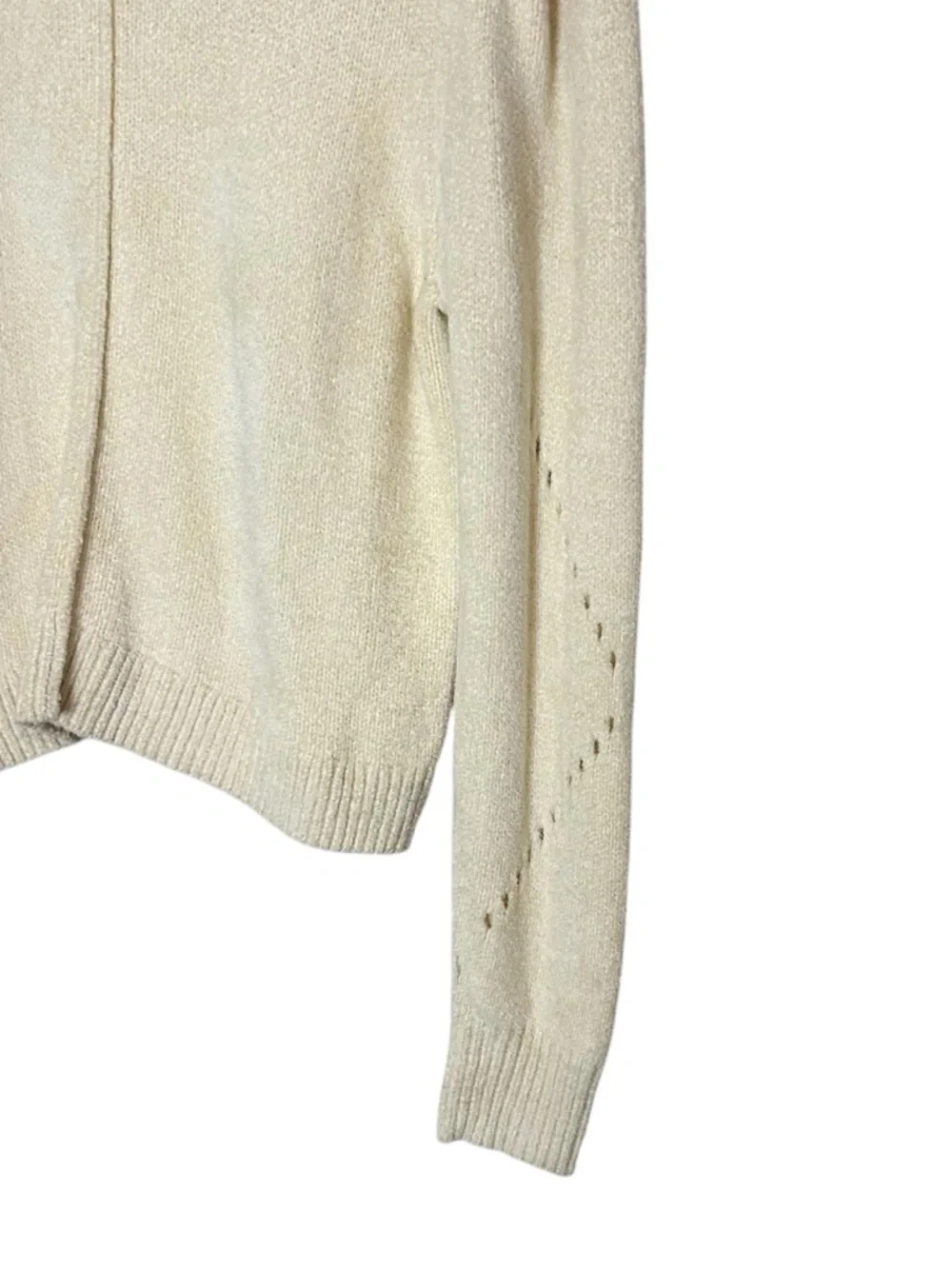Aritzia Wilfred Ingrid Sweater- Cream Mock Neck- Size XS - Picture 8 of 12